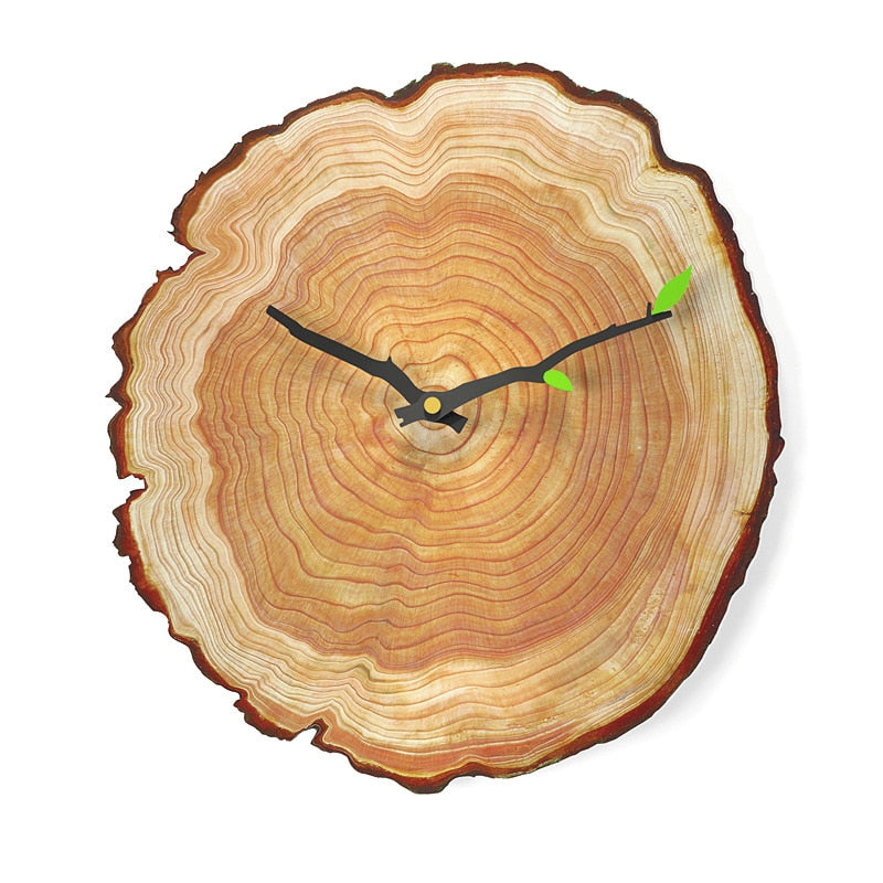Vintage Style Wooden Home Wall Clock