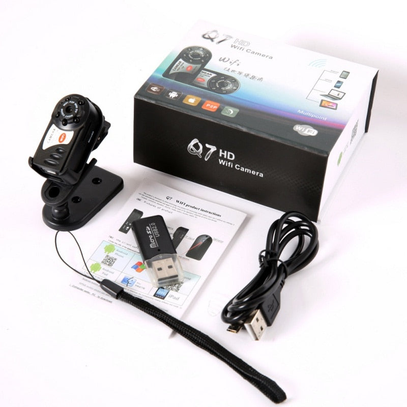 Creative Mini Wifi Wireless Security Camera For Home Security