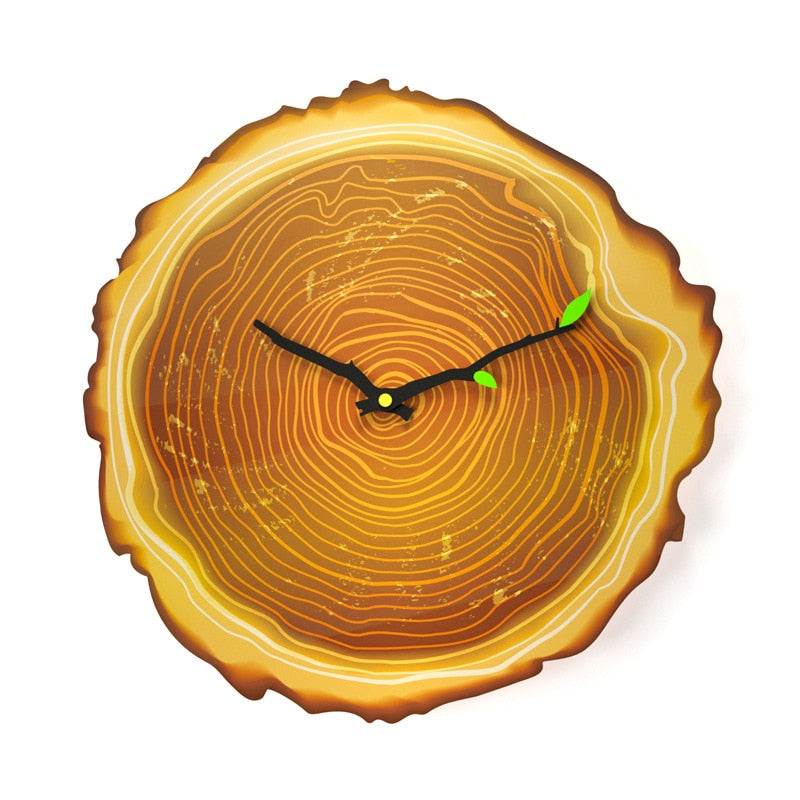 Vintage Style Wooden Home Wall Clock
