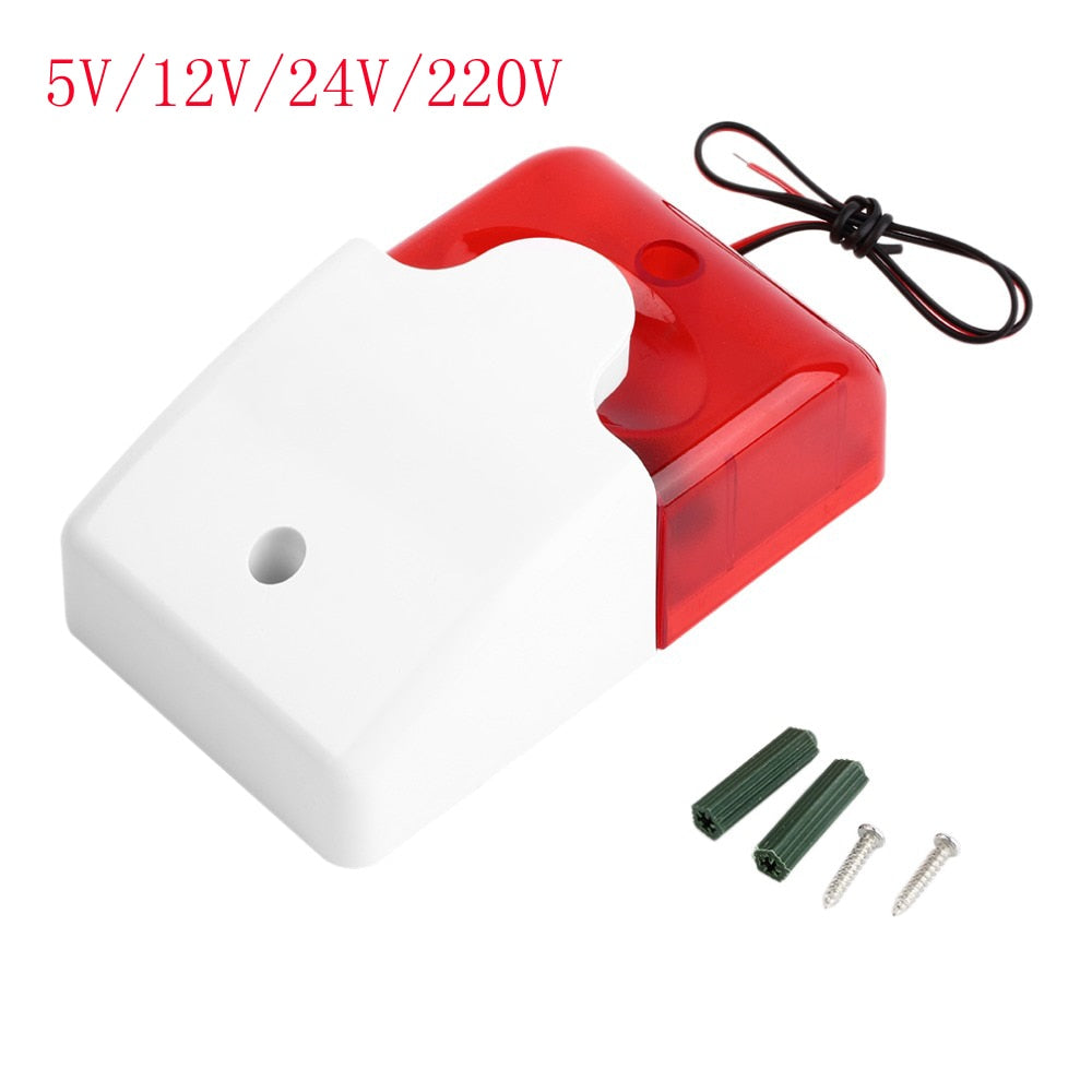 Durable 5V 12V 24V 220V Sound Alarm Security System