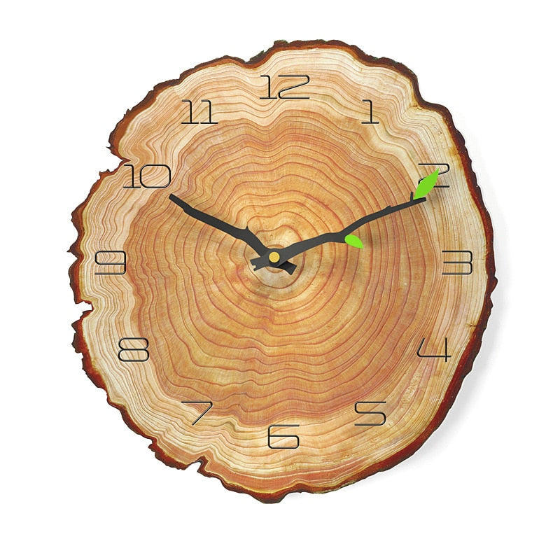 Vintage Style Wooden Home Wall Clock