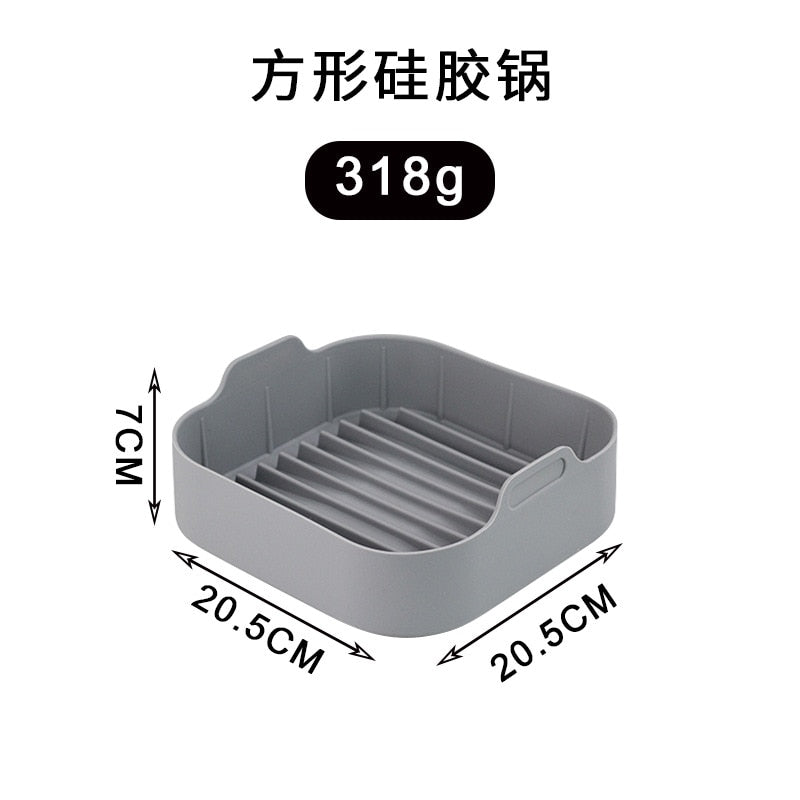 High Quality Silicon Reusable Air Fryer Basket