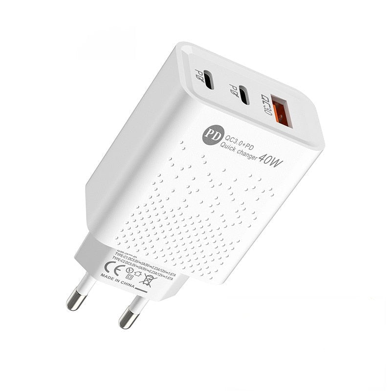 Portable Universal 3.0 60W USB Type C Charger