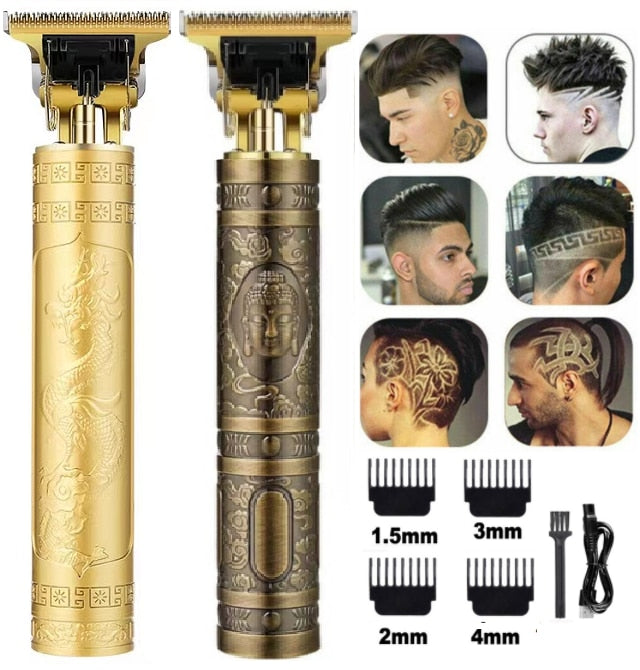 Stainless Steel Professional Hair Trimmer For Men
