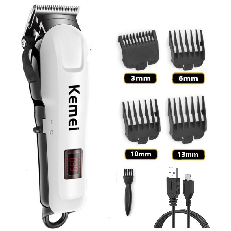 Professional Rechargeable Electric Hair Trimmer