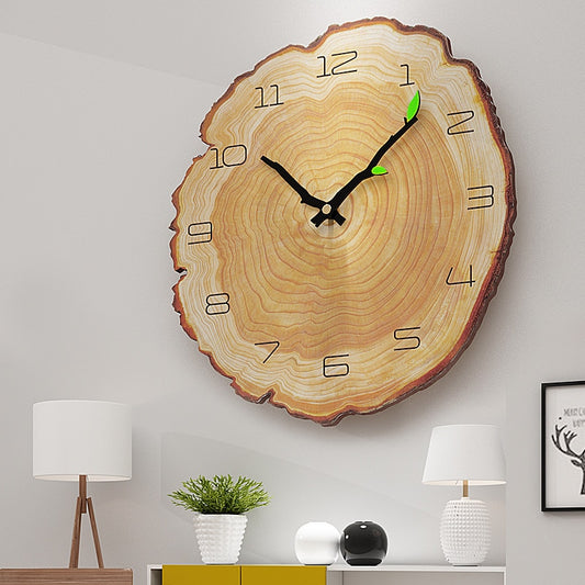 Vintage Style Wooden Home Wall Clock