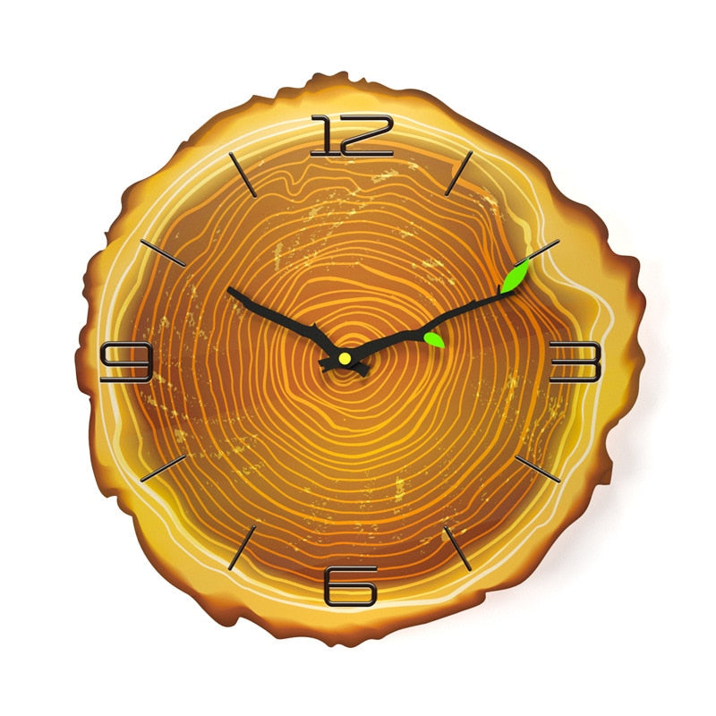 Vintage Style Wooden Home Wall Clock