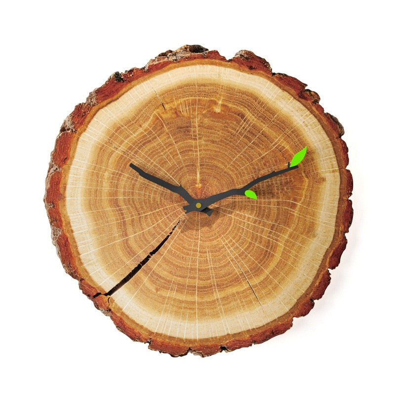 Vintage Style Wooden Home Wall Clock