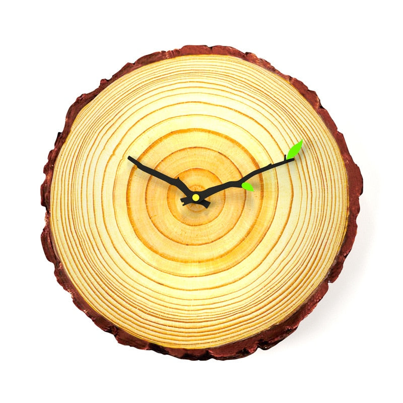 Vintage Style Wooden Home Wall Clock