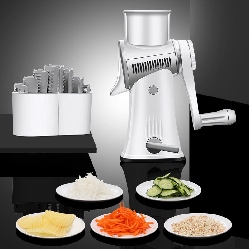 5 In 1 Portable Manual Vegetable Slicer