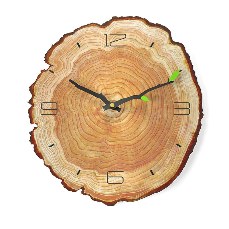 Vintage Style Wooden Home Wall Clock