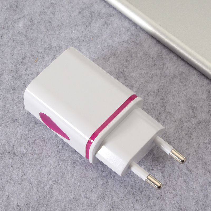 Portable Dual Port USB Travel Charger