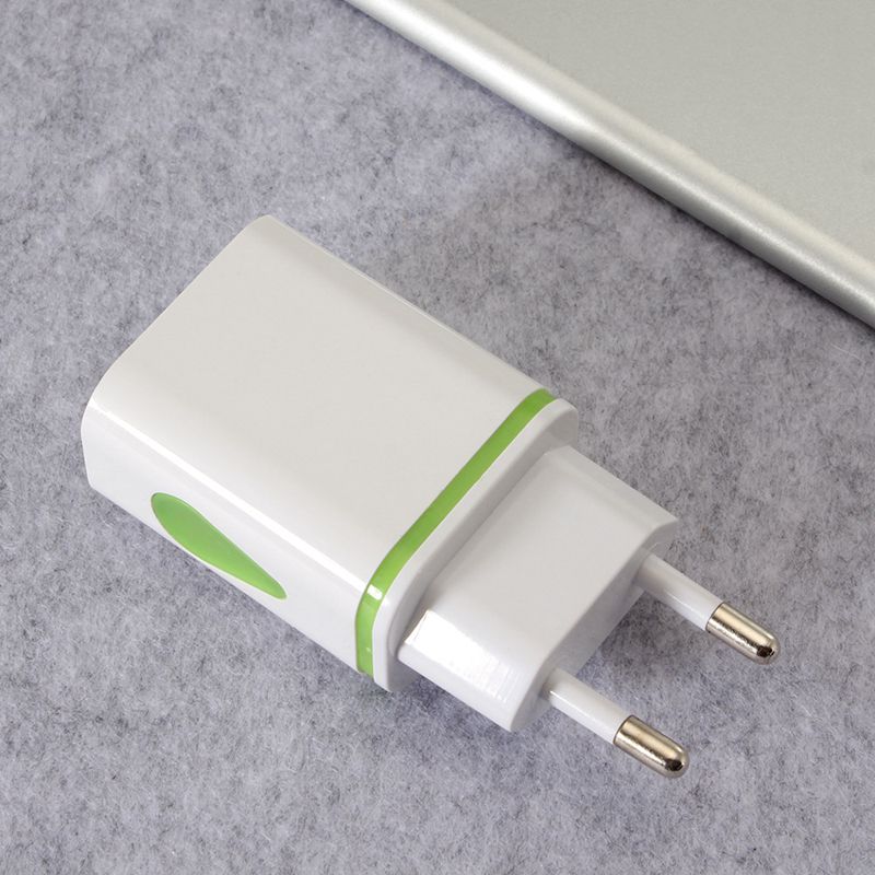 Portable Dual Port USB Travel Charger