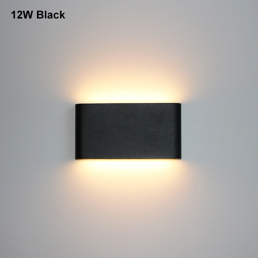 Wall Mounted LED Outdoor Waterproof Wall Lamps