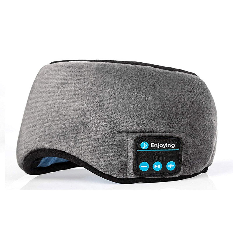 3D Bluetooth 5.0 Headband Washable Eye Mask