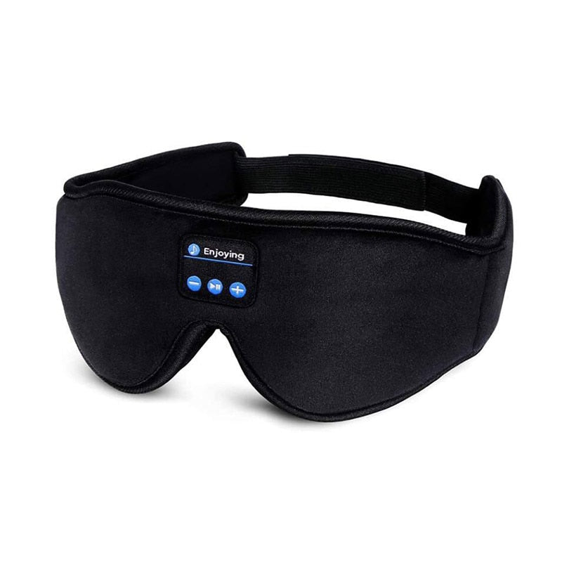 3D Bluetooth 5.0 Headband Washable Eye Mask